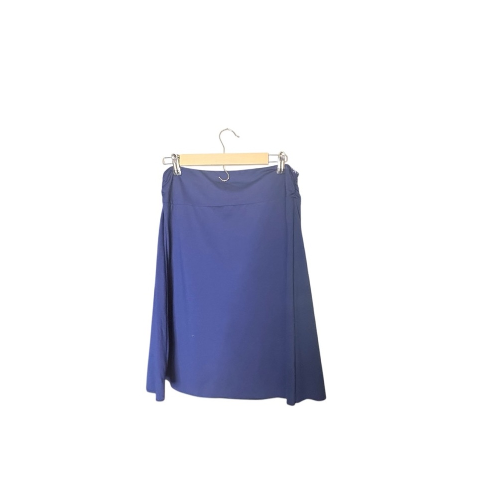 🔴5 for $40 SALE! 
Tranquility by Co. Clothing Blue Geometric Reversible Skirt S - Picture 5 of 7